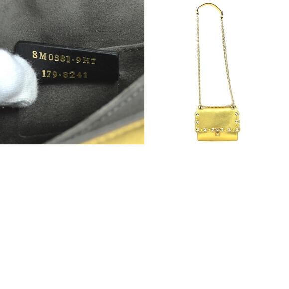 FENDI Gold Leather Shoulder Bag - Picture 5 of 5